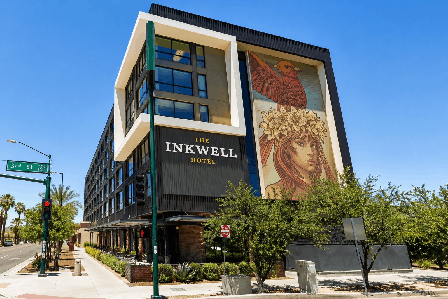 The Inkwell Phoenix — Tapestry Collection by Hilton